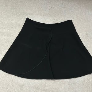 Short black skirt